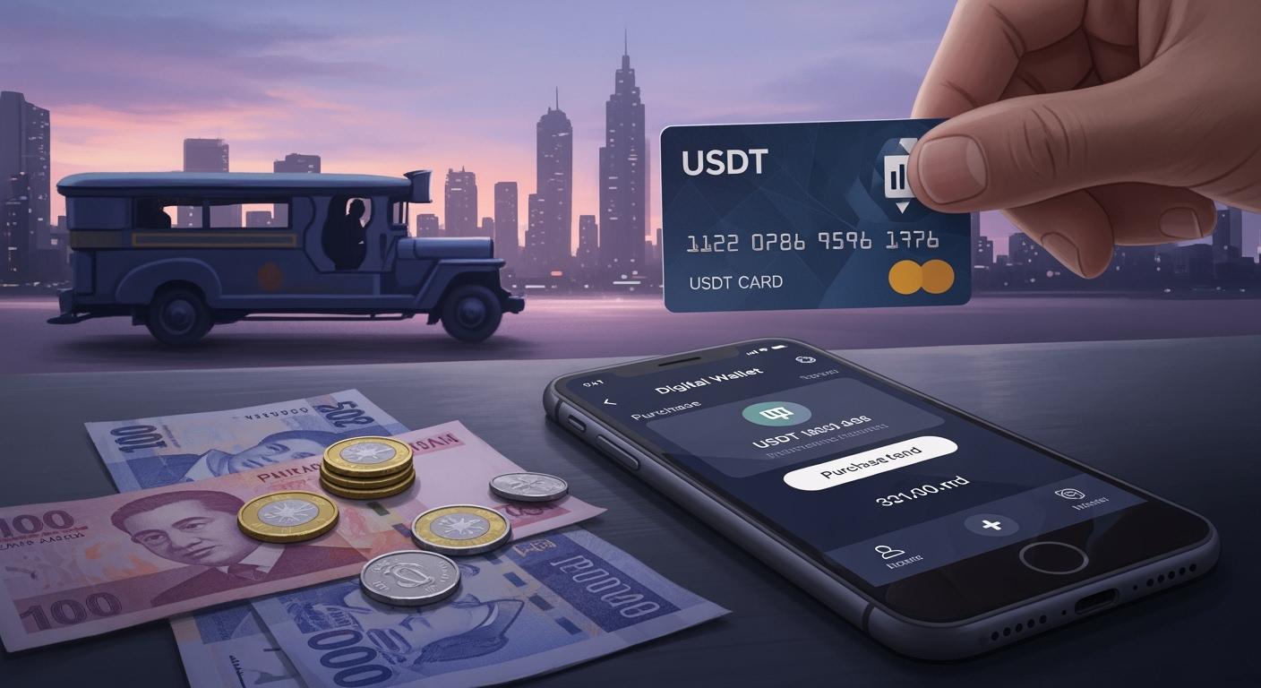 How to Buy and Use a USDT Card in the Philippines