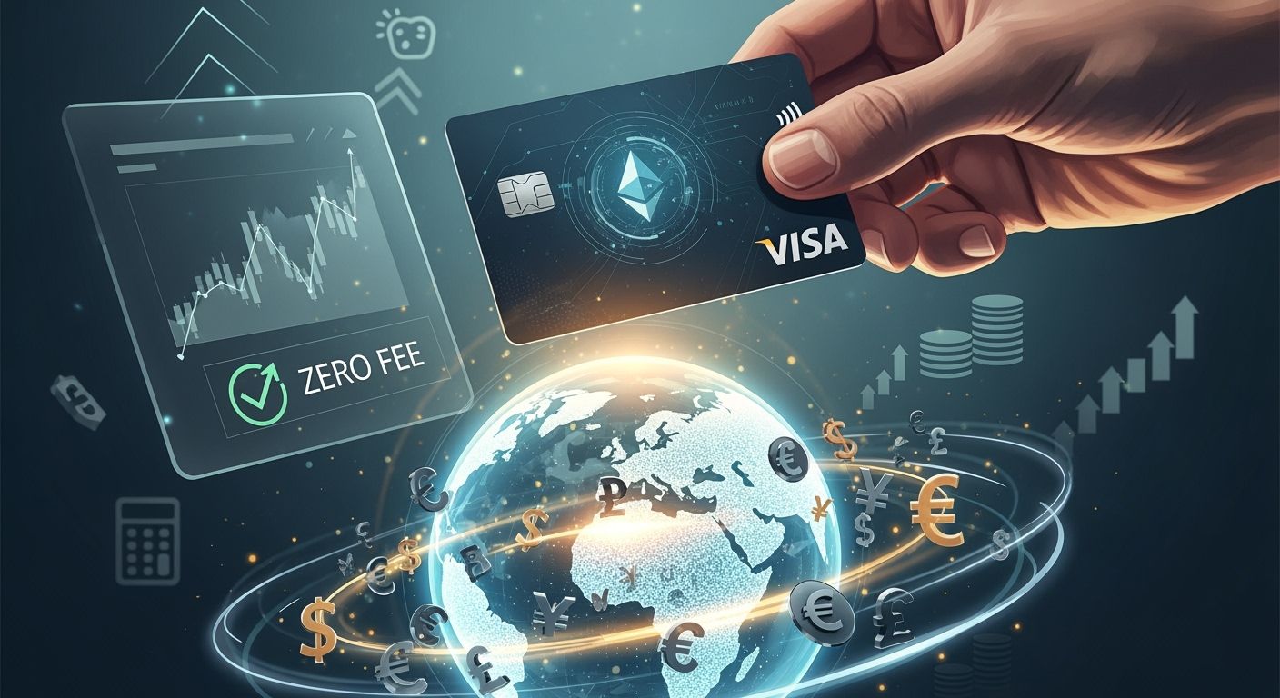 No-Fee Crypto visacards: FX Fees and Revenue Explained