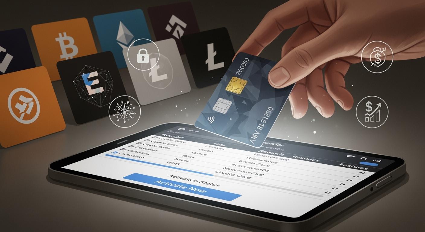 How to Activate Crypto Cards Compared Across Leading Providers
