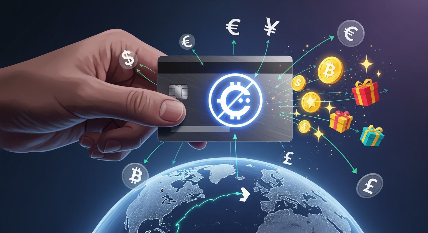 Do rewards offset FX spreads on zero-fee crypto cards?