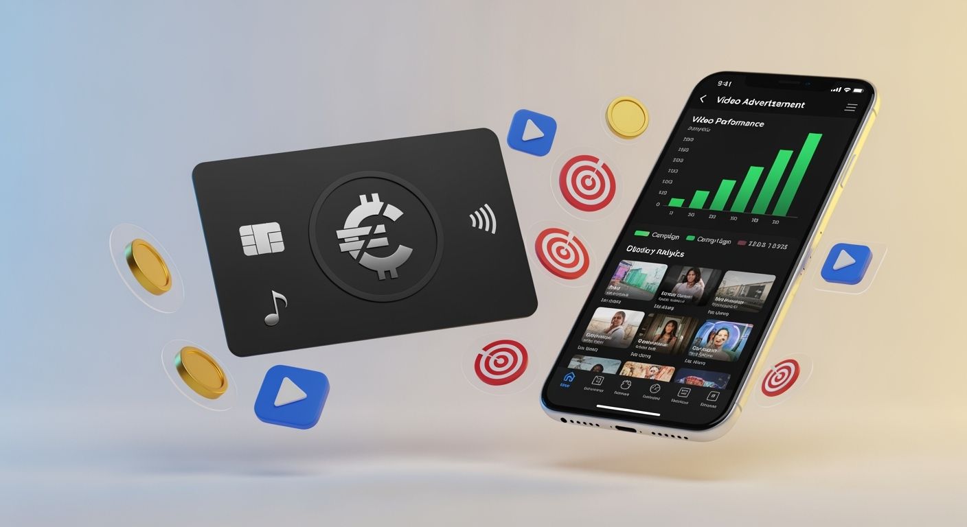 Crypto card for TikTok Ads management