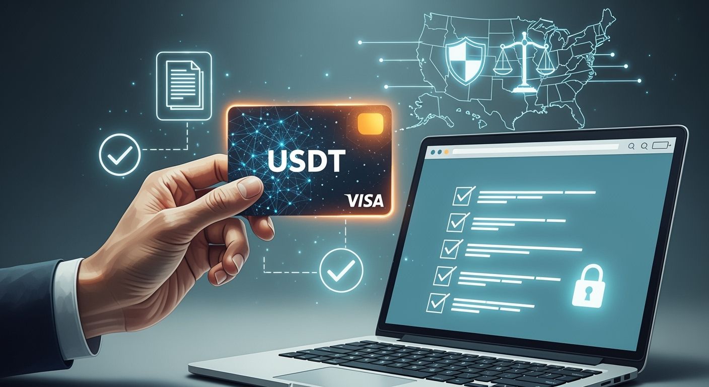 US legality of USDT virtual Visa cards: compliance guide