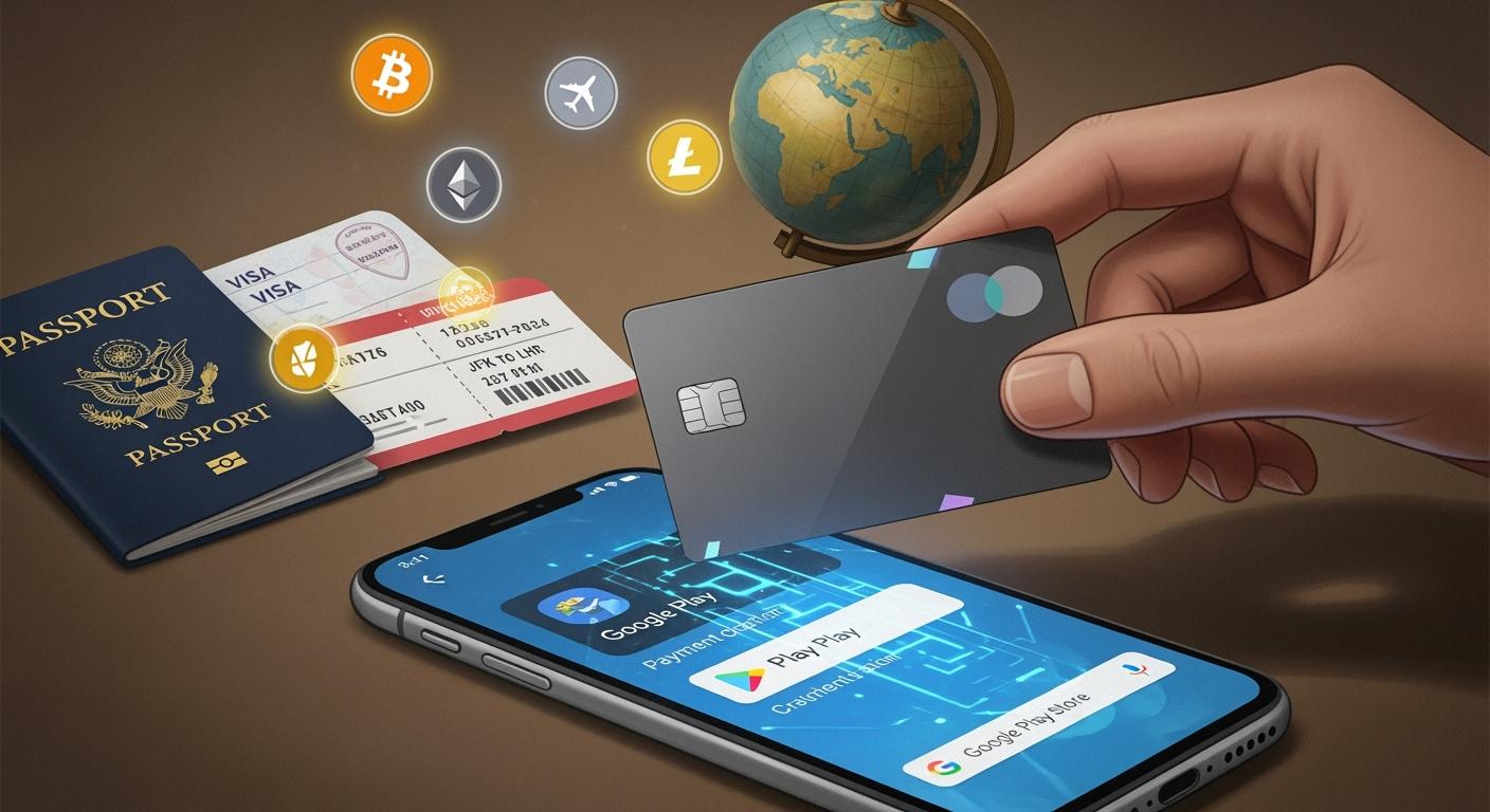 Best ways to use crypto travel cards for Google Play purchases