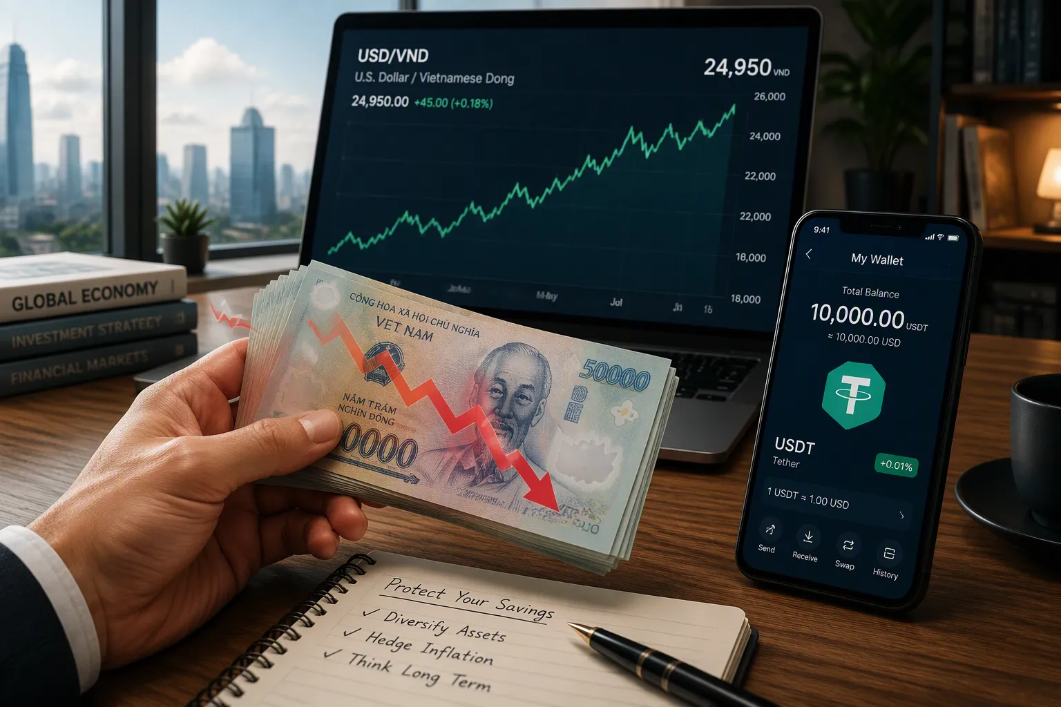 Why VND Depreciation Happens