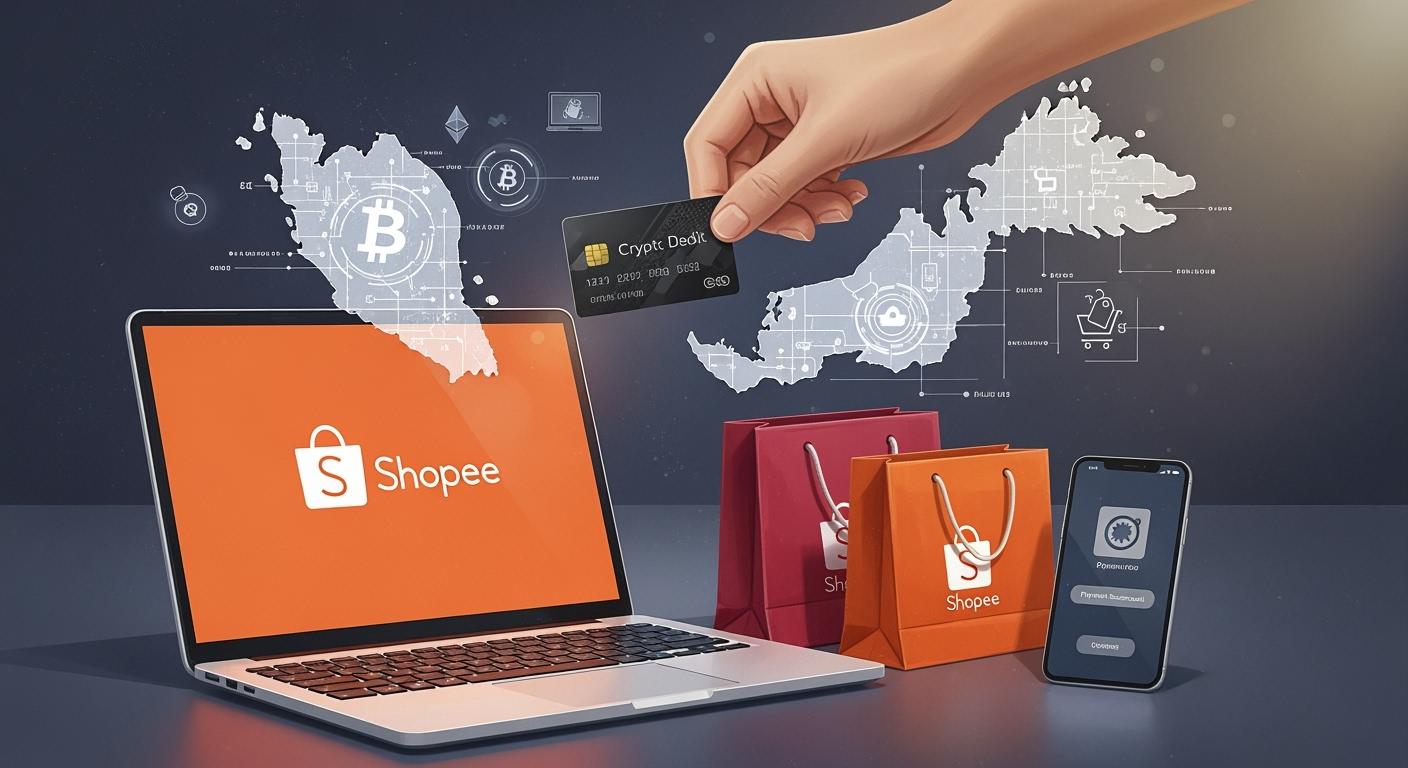 Ways to benefit from crypto debit cards to checkout on Shopee in Malaysia