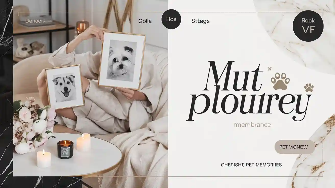 Personalized Pet Memorial Gifts That Bring Comfort and Remembrance