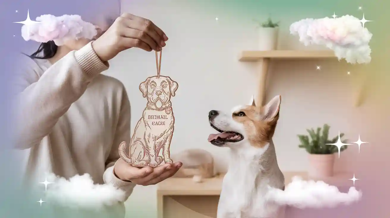 Personalized pet ornaments made easy for your furry friend