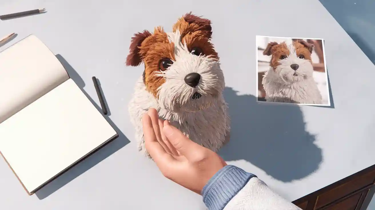 How to Commission a Custom Wool Pet Portrait for Your Pet