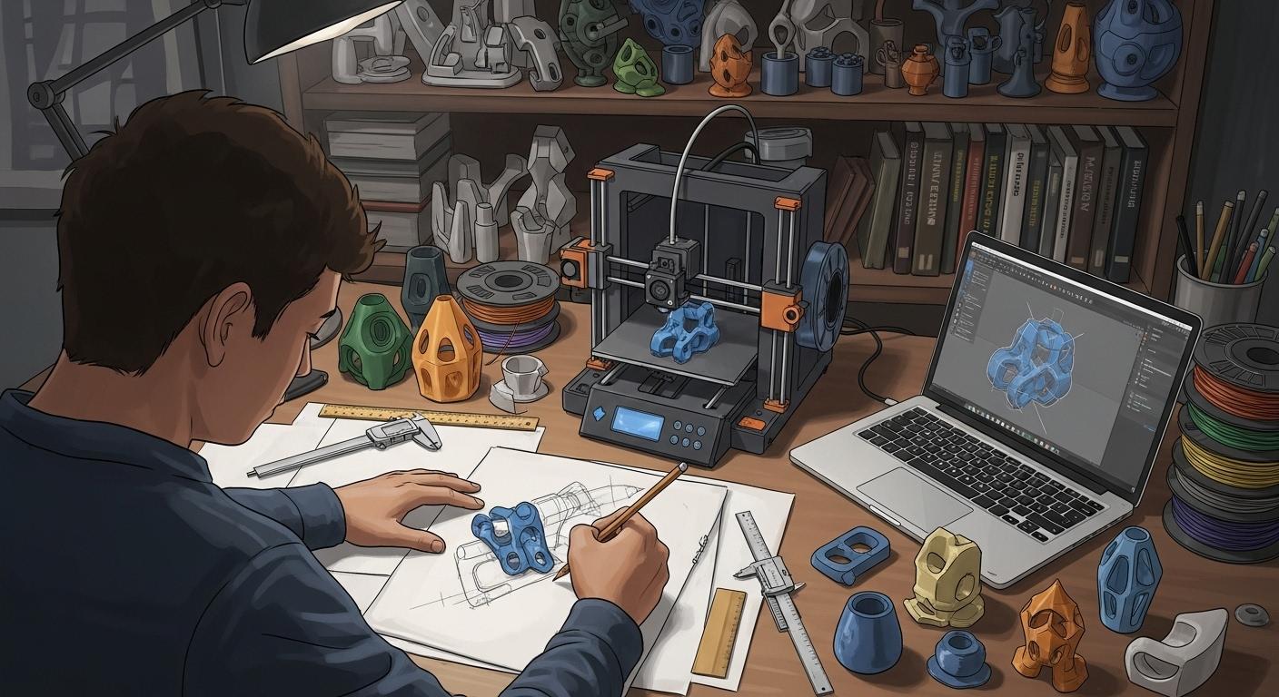 How to Turn Your 3D Printing Ideas into Real Objects