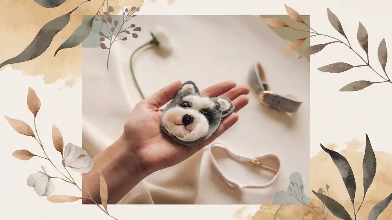 Felted Pet Portraits Bring Healing and Remembrance to Pet Owners