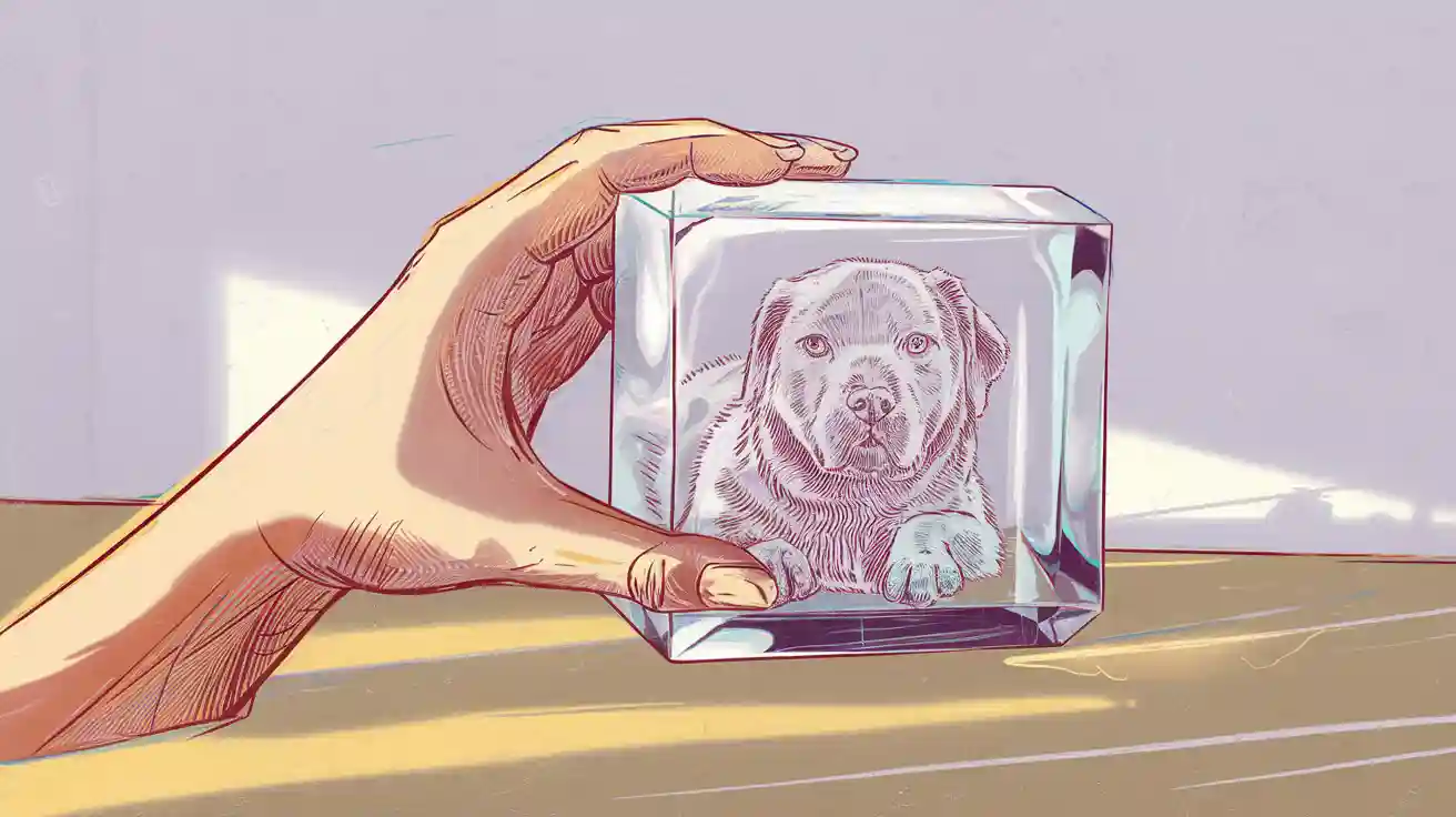 How Does a 3D Crystal Pet Memorial Preserve Your Pet’s Image