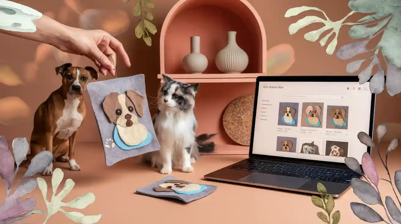 How to Find the Best Felted Pet Portrait Artist with Pawimprint