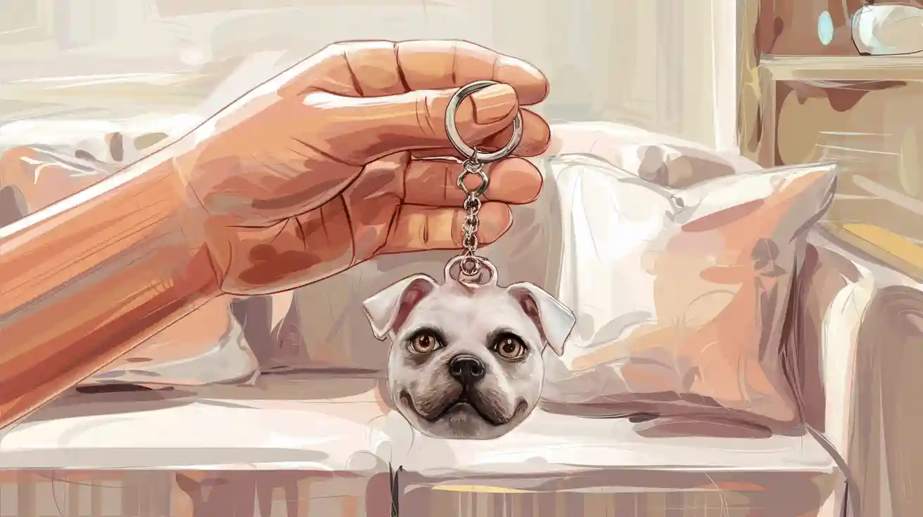 Never Settle for Less in a Pet Keychain from PawImprint