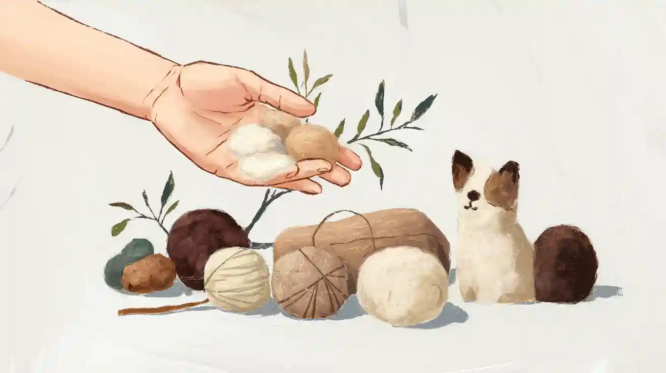 Exploring the Natural Fibers Used in Pet Wool Felt