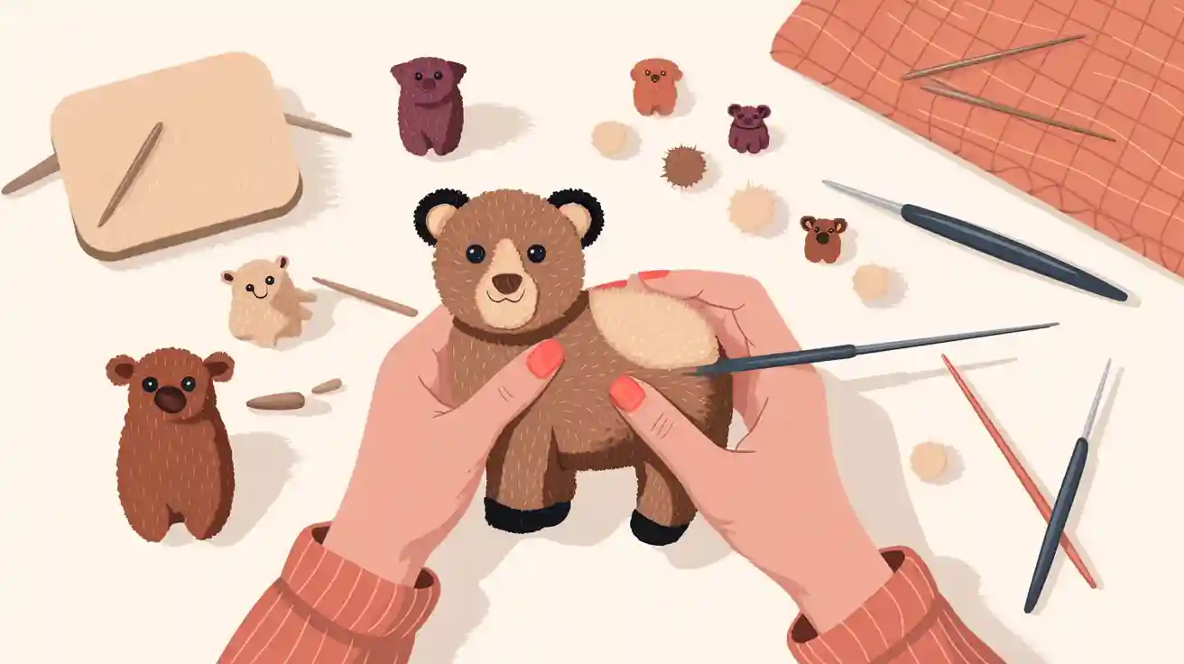 What is Needle Felting and How Are Felted Wool Animals Made