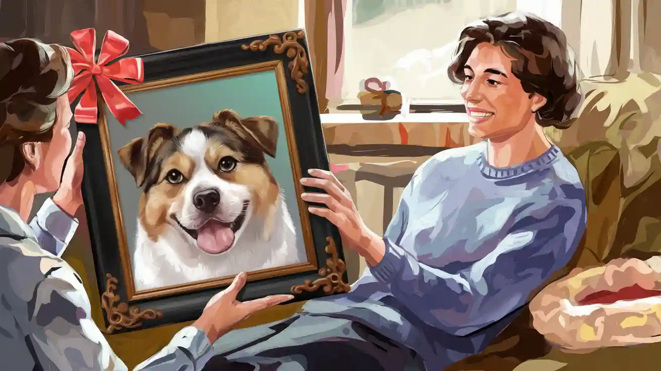 Framed Pet Portraits That Make Perfect Gifts for Pet Owners
