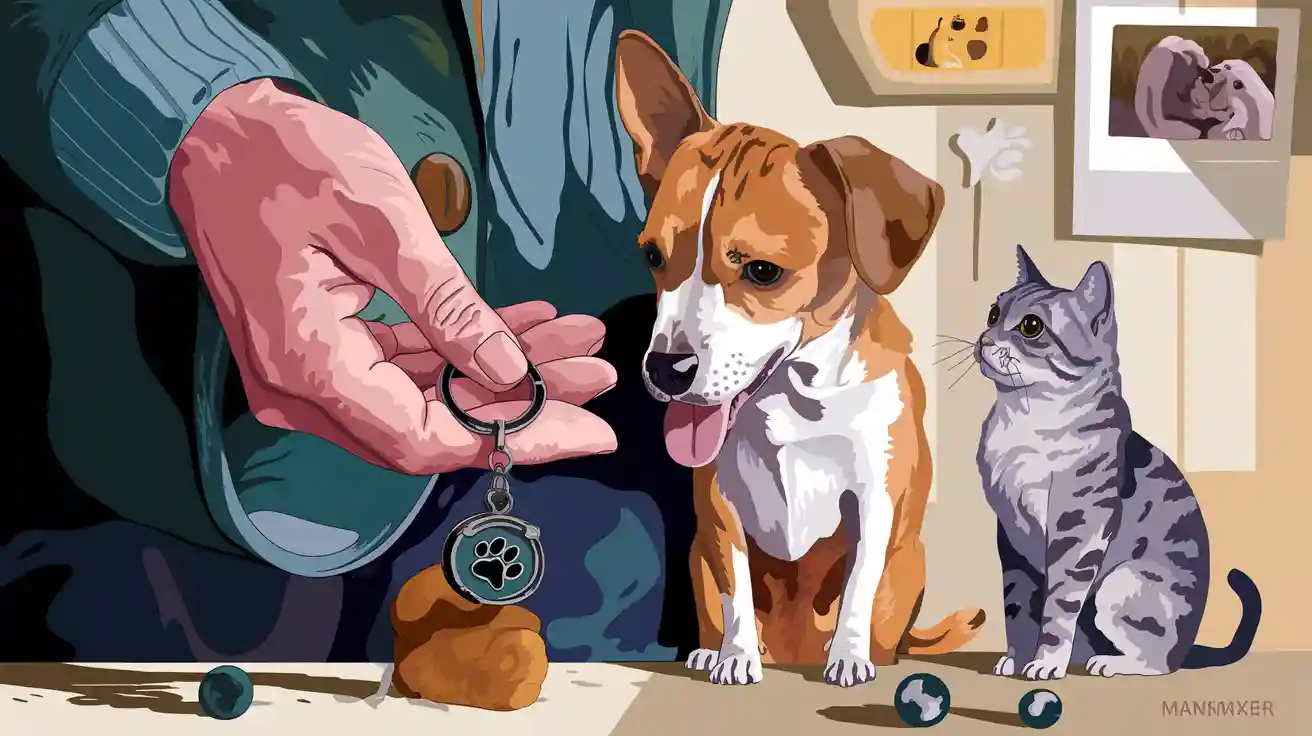 Never Forget Your Pet with a PawImprint Custom Pet Keychain