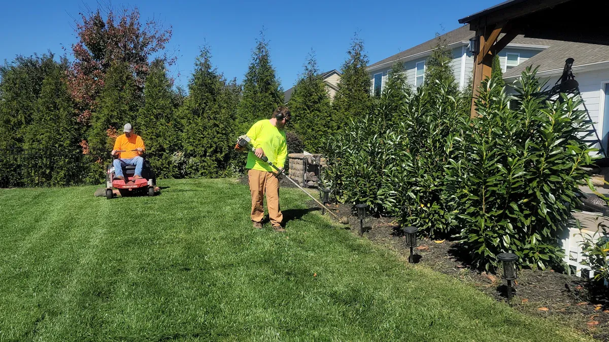 How Lawn Mower-QL-R1200 Solves the Problem of Sloped and Bumpy Lawns 3 User Benefits and Applications