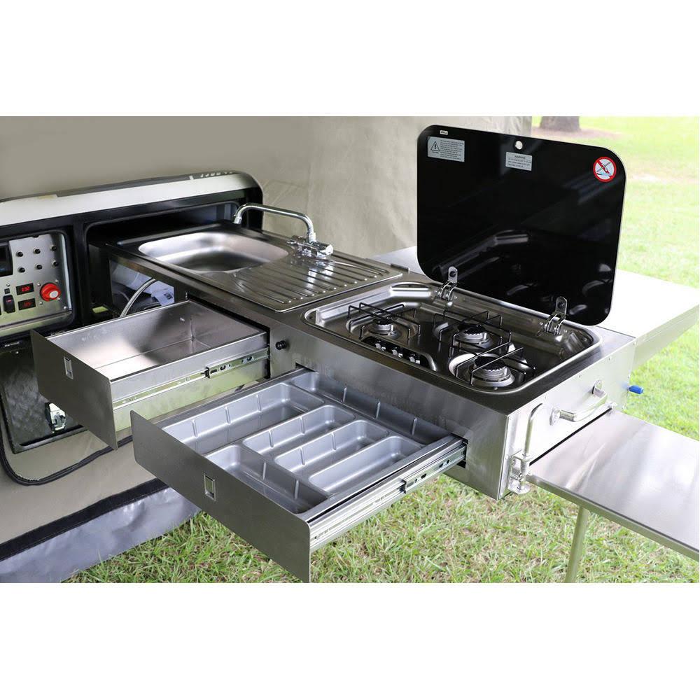 Storage and Organization Accessories for Your Trailer Slide Kitchen