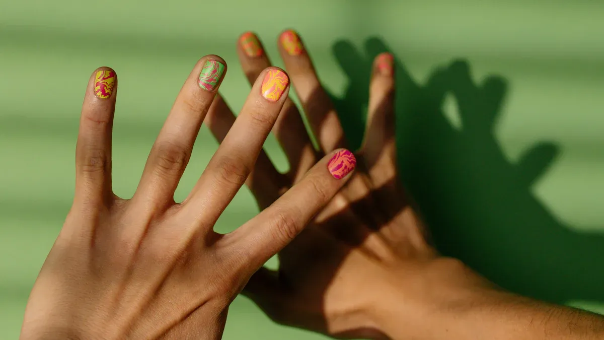 Orange Nails Impact