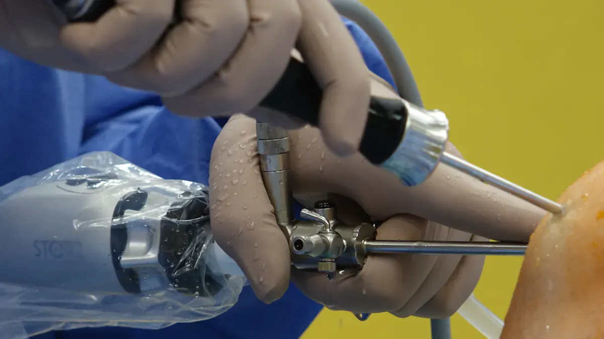 PET Heat Shrink Tubing for Robotic Surgical Needles