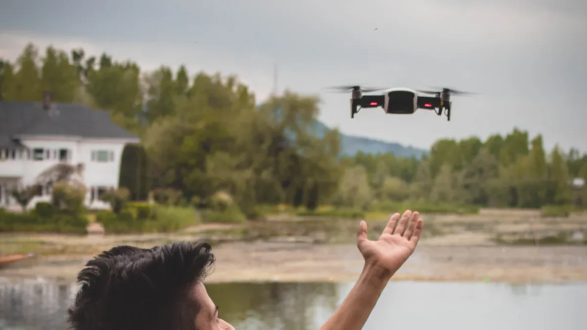 How did you learn to fly drones?