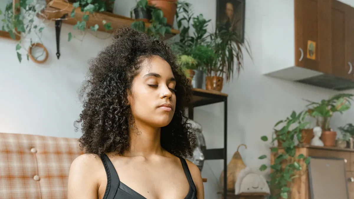 Are yoga headbands suitable for long hair or different hair types?