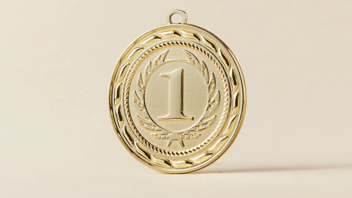 Medallion Layers: Bronze, Silver, Gold