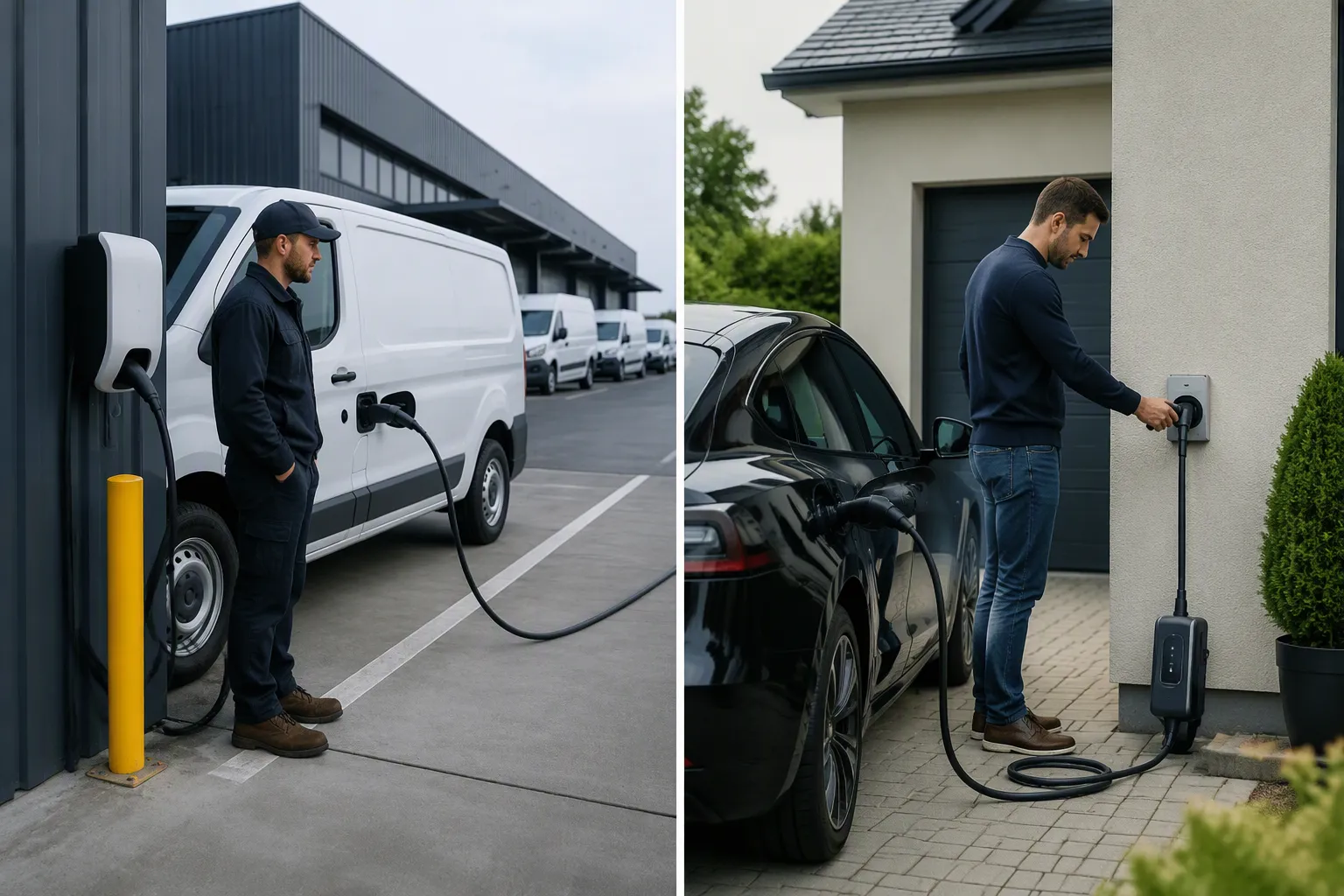 EV Fleet Charging: Depot vs Take-Home Fit