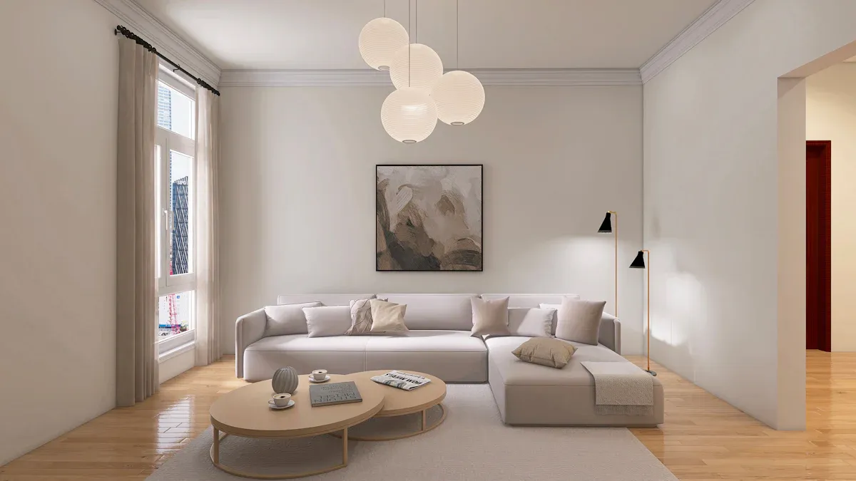 Faux Leather Suede Magic for Modern Living Rooms