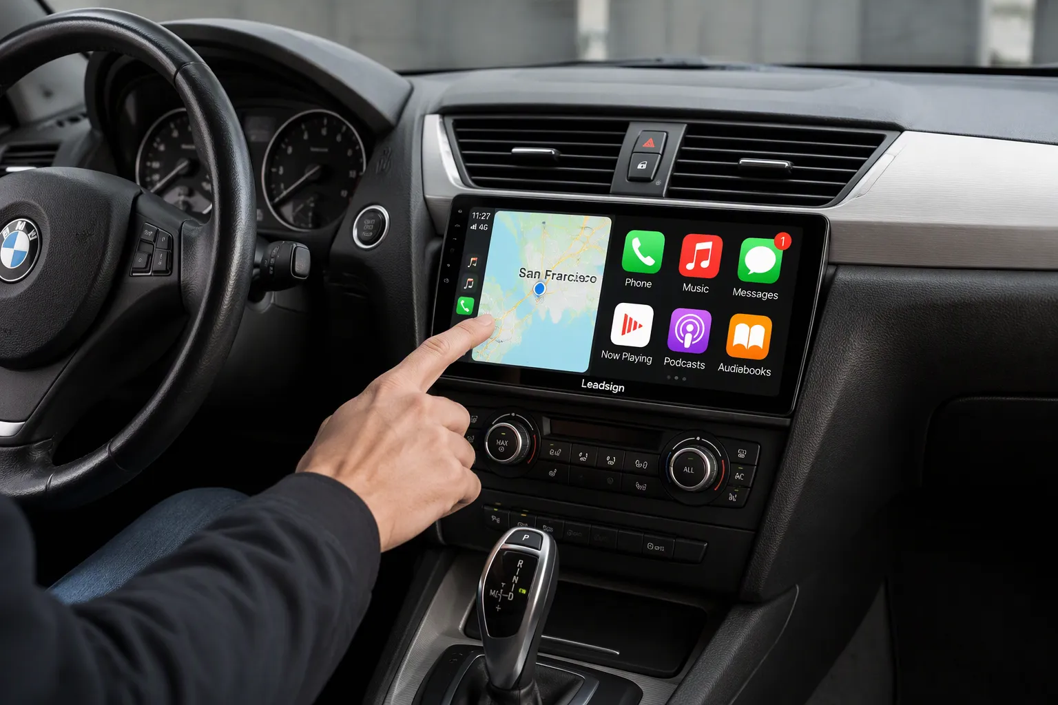 BMW X1 E84 Screen Upgrade with Apple CarPlay | Leadsign