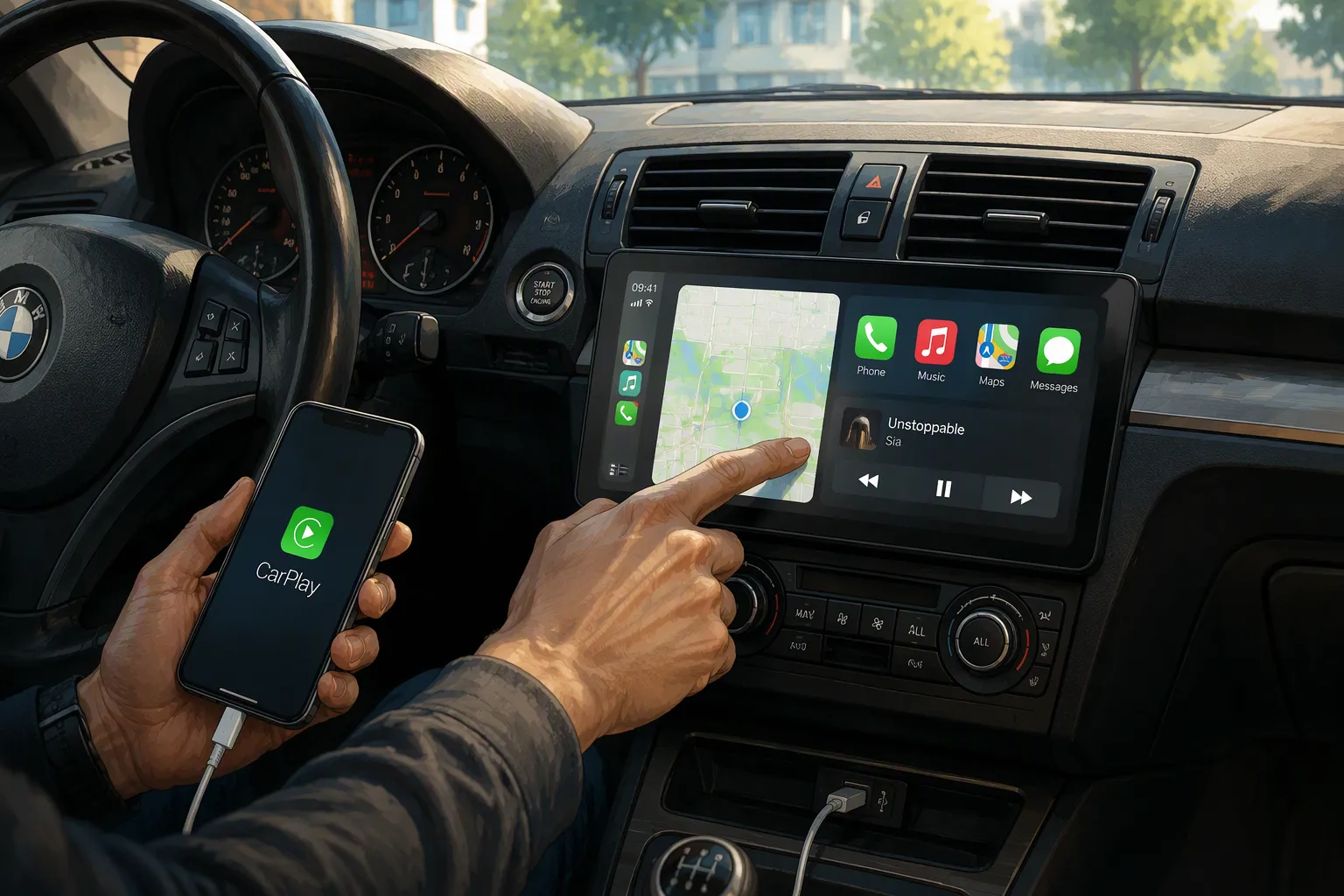 How to Retrofit Apple CarPlay in Your BMW E87 Easily