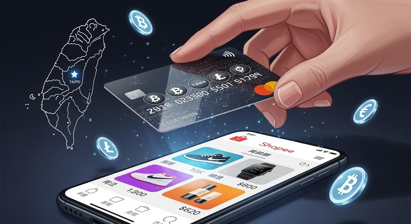 在台灣使用多幣種加密貨幣卡支付蝦皮訂單的指南