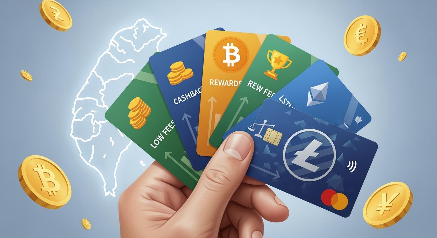數位貨幣卡哪張最適合台灣用戶？功能、回饋、費用一次看懂