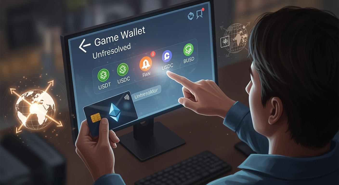 如何排查跨境賣家使用穩定幣卡為遊戲錢包充值的問題