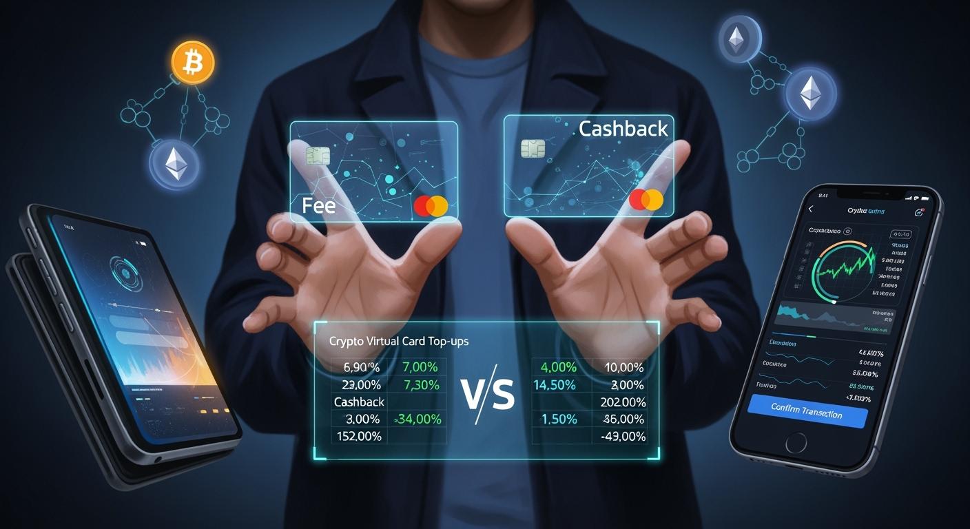 加密虚拟卡储值，手续费与回馈实测比较