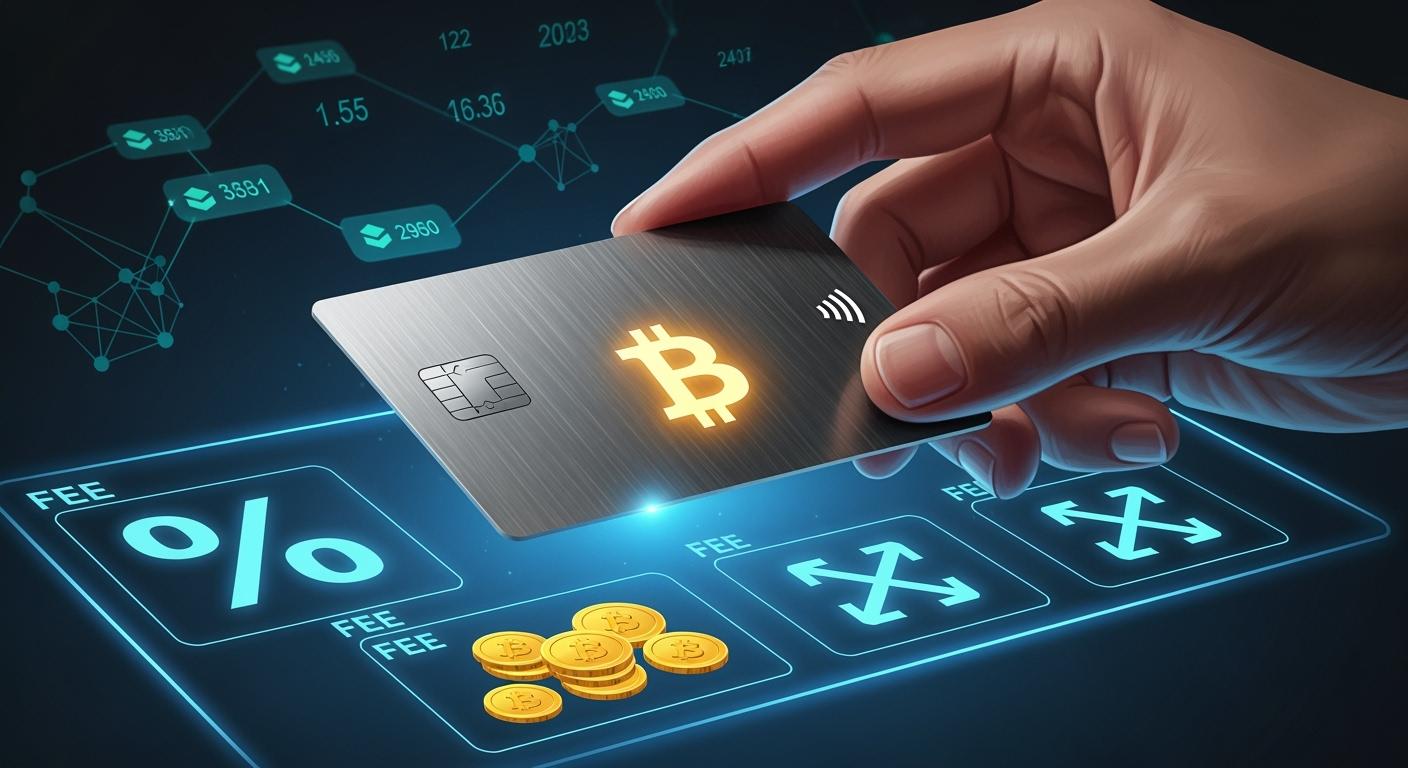 加密貨幣卡手續費怎麼收？完整解析2026最新標準