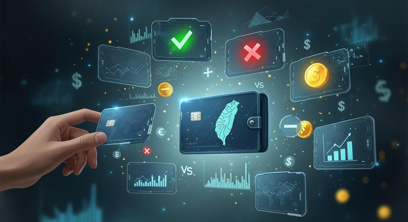 2026台灣數位貨幣金融卡比較與優缺點分析