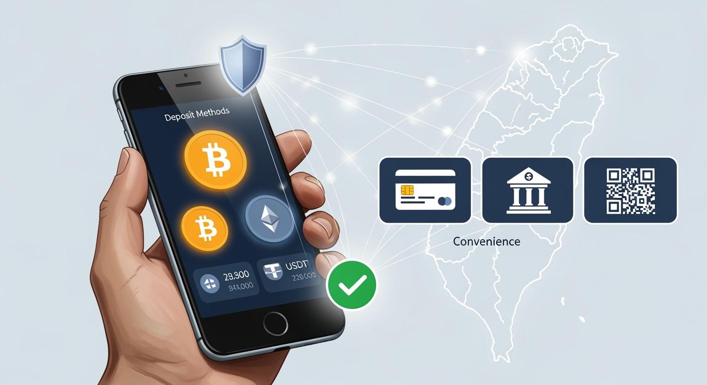 台灣主流加密貨幣儲值方式比較 安全性與便利性解析