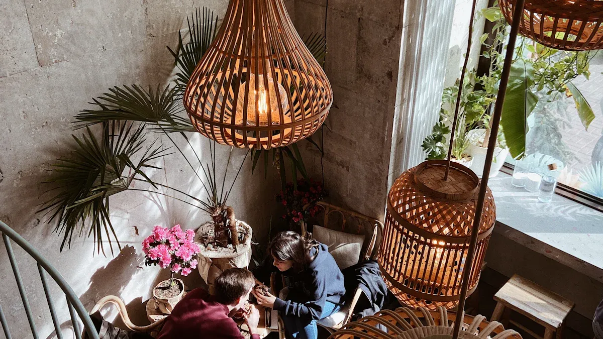 Scandinavian Wood Pendant Lights