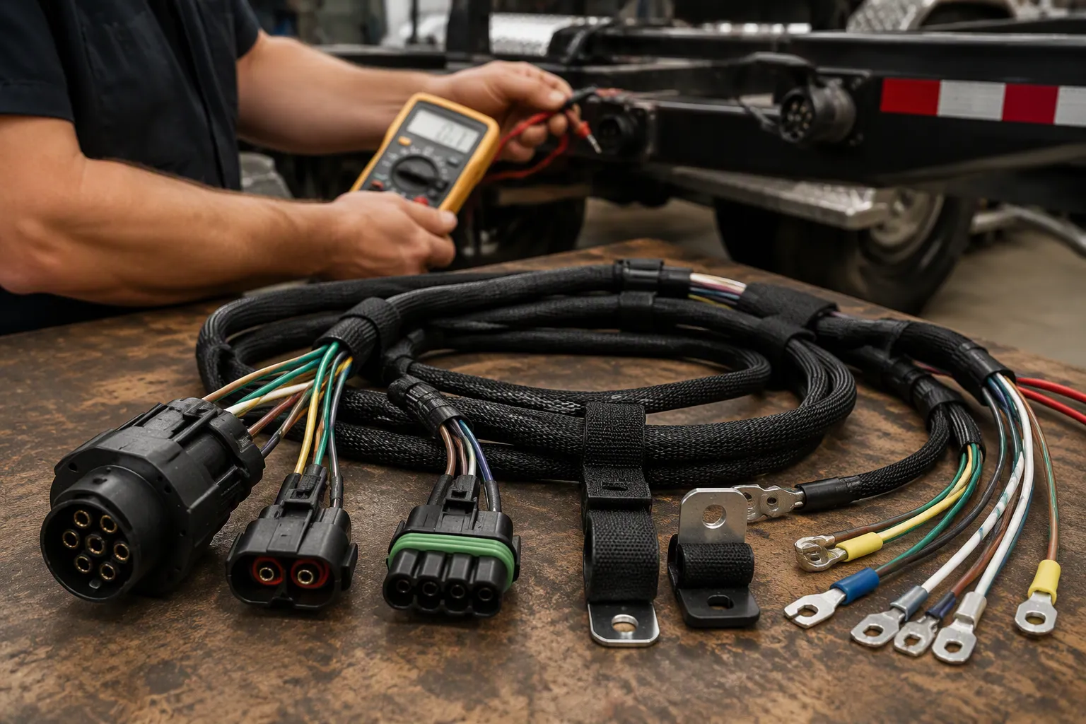 How Can Custom OEM Utility Trailer Wire Harness Reduce Electrical Faults for Trailers?