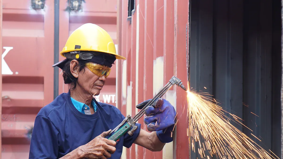 shipping container house