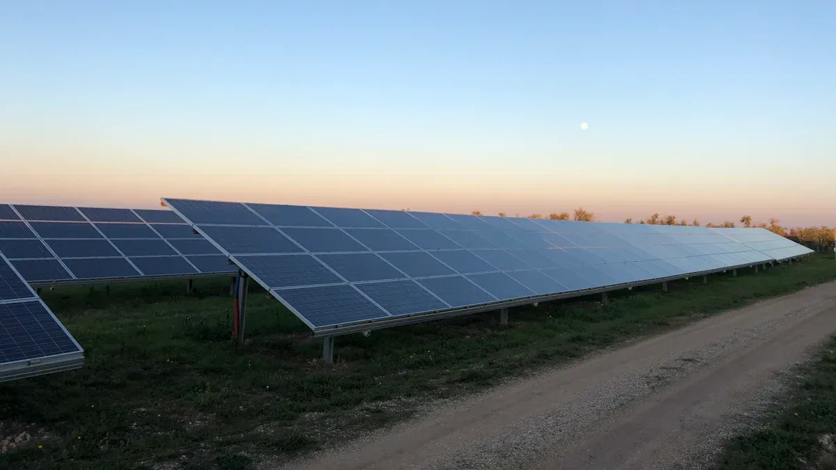 solar ground mount racking