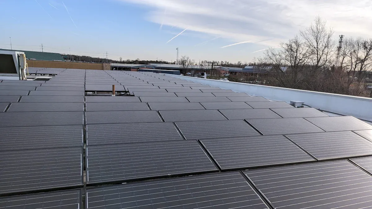 solar roof rack mount