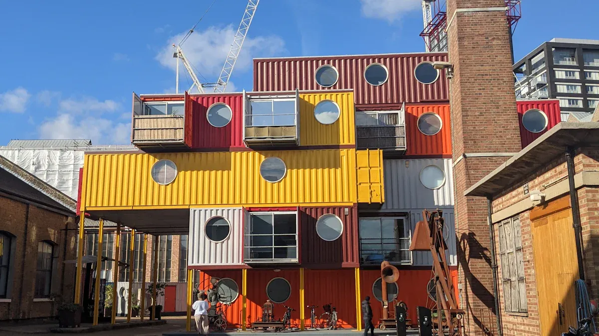 folding container houses
