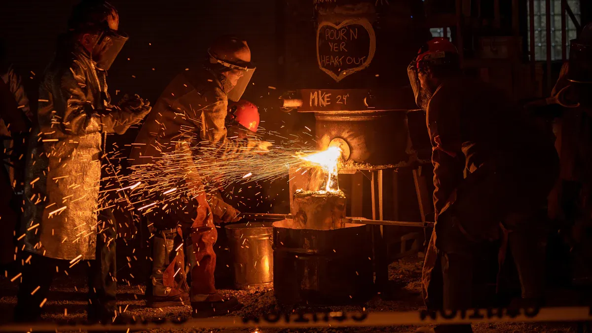 sand casting molding machine