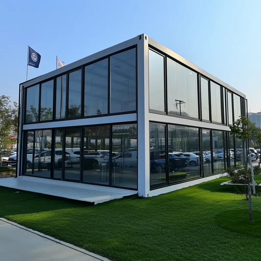 Glass Curtain Wall Container Houses