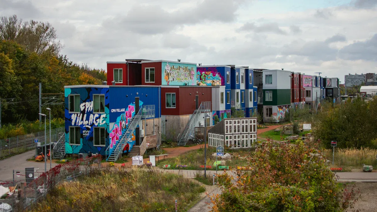 folding container house
