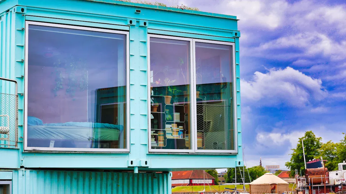 shipping container house