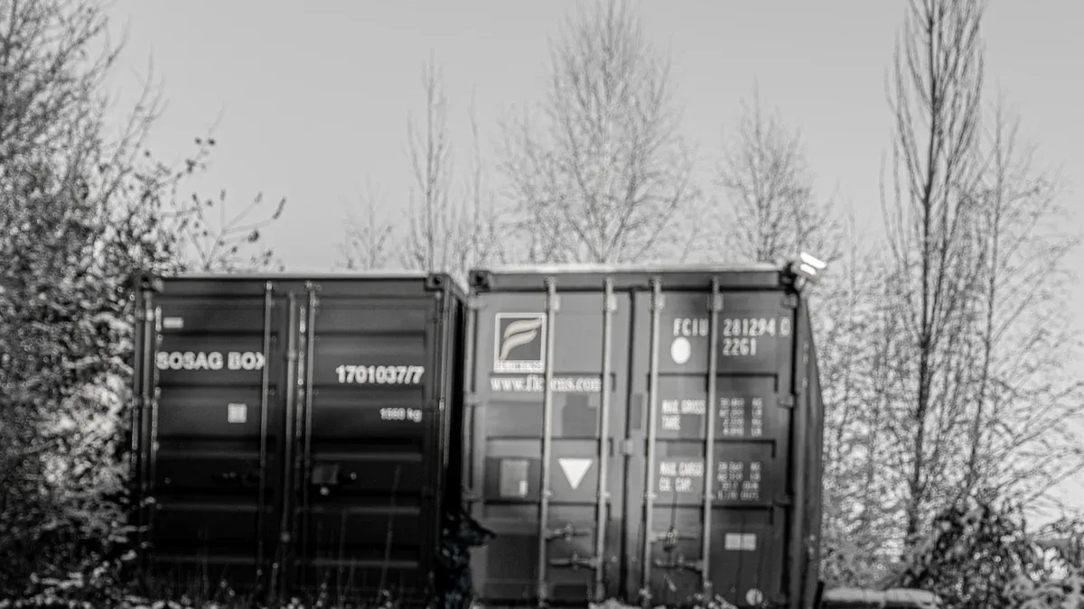 shipping container